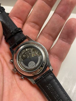 Reloj IWC Automático Chronograph Azul