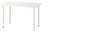 Mesa Ikea desmontable blanca