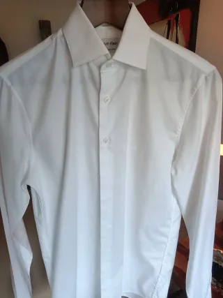 Camisa Calvin Klein Blanca Talla 37