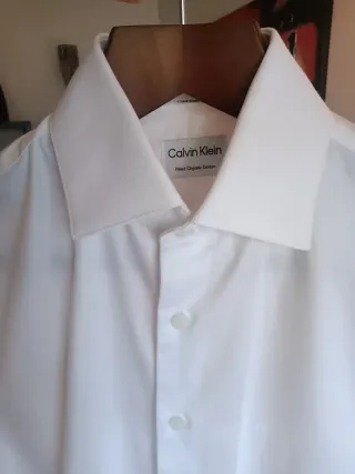 Camisa Calvin Klein Blanca Talla 37