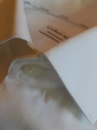 Camisa Calvin Klein Blanca Talla 37