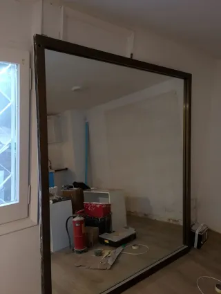 Marco de aluminio para espejo