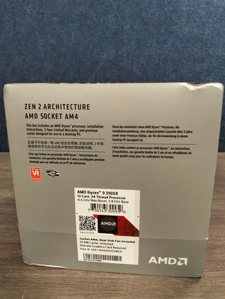 Procesador AMD Ryzen 9 3900X 12 núcleos 24 hilos