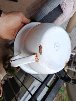 Bacile Bacinella smaltata vintage