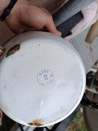 Bacile Bacinella smaltata vintage