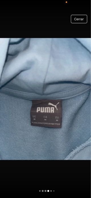 Sudadera Puma Azul