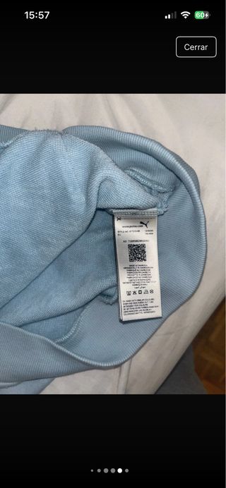 Sudadera Puma Azul