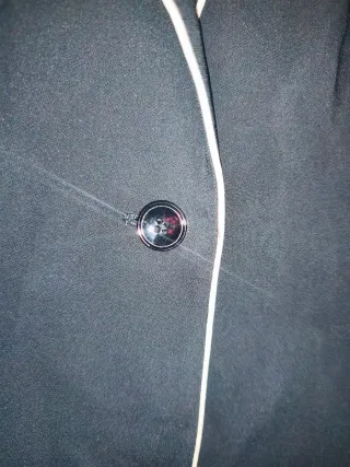 Americana Massimo Dutti Negra