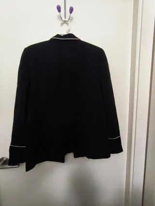 Americana Massimo Dutti Negra