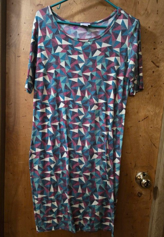 Vestido Geométrico Talla S