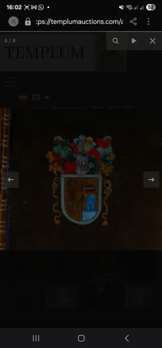 Oleo Colonial Siglo XVI