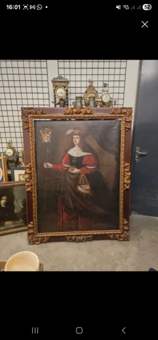 Oleo Colonial Siglo XVI