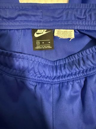 Pantalón de chándal Nike azul con rayas