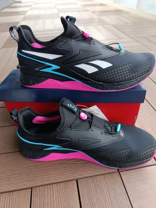 Zapatillas Reebok Nano 48.5 Negro/Rosa