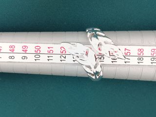 Anillo Plata Ley 925 Hoja Ajustable