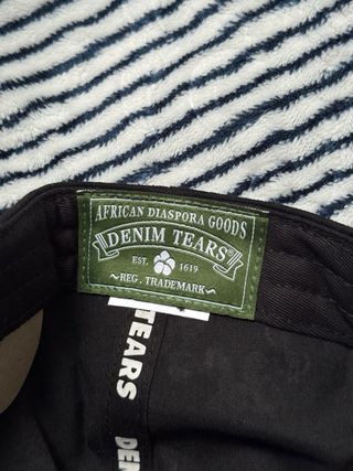 Denim Tears Cap Black