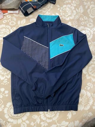Chándal Lacoste Azul y Turquesa Talla 16 años