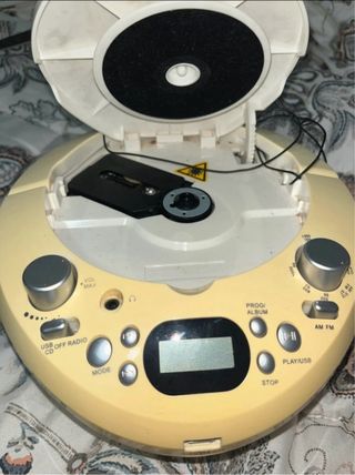 Reproductor CD Sansui AM/FM USB