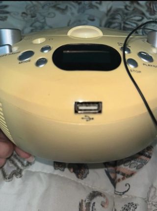 Reproductor CD Sansui AM/FM USB