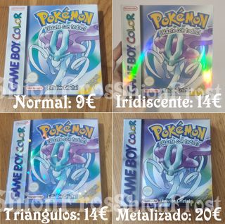 Caja Pokémon Edición Azul (Game Boy)