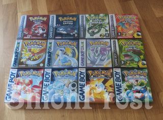 Caja Pokémon Edición Azul (Game Boy)