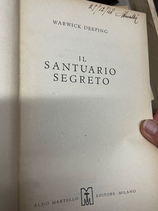 Deeping Warwick Titolo: Il santuario segreto di WA