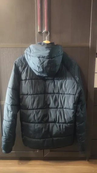 Abrigo Parka H&M Hombre Azul Marino