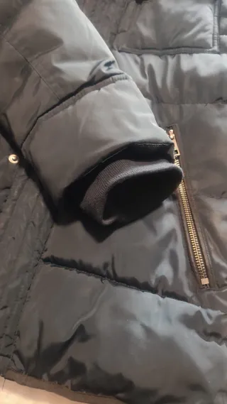 Abrigo Parka H&M Hombre Azul Marino