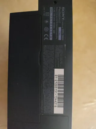 PlayStation 2 FAT SCPH-39004 PAL Negra-Original.