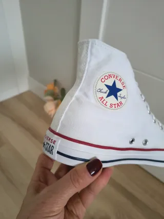 Converse talla 41 color blanco