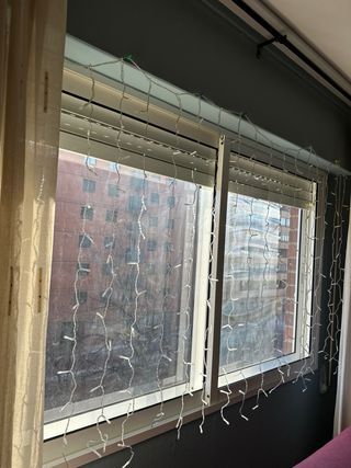 Cortina Luces LED Blanca