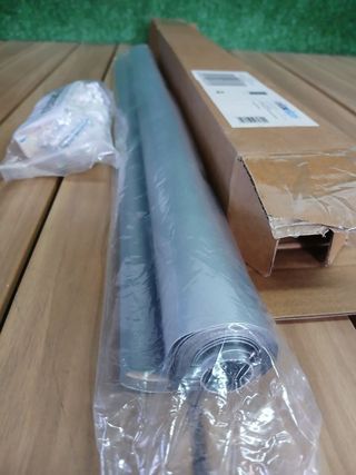 Relaxdays Estor Opaco Térmico, Sin Taladrar 60x165