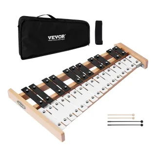Glockenspiel Diatonico Xilofono 27 Note in Metallo