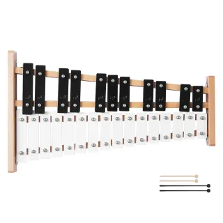 Glockenspiel Diatonico Xilofono 27 Note in Metallo