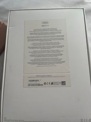 Apple iPad Dorado con Funda y Caja