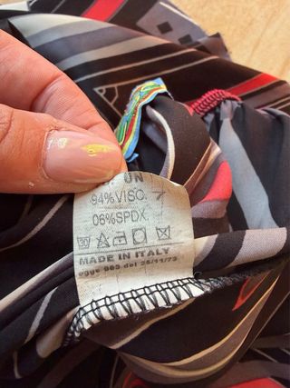 Vestido halter estampado satén