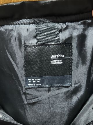 Chaqueta Bomber Negra y Amarilla