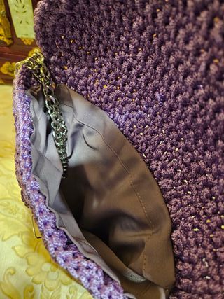 Borsa uncinetto fatta a mano