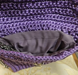 Borsa uncinetto fatta a mano