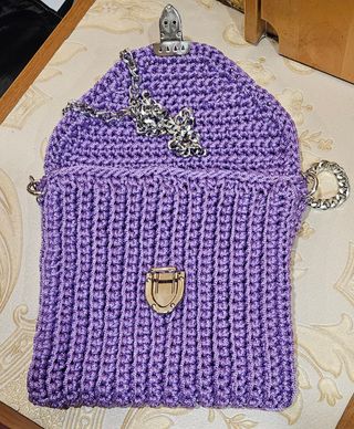 Borsa uncinetto fatta a mano