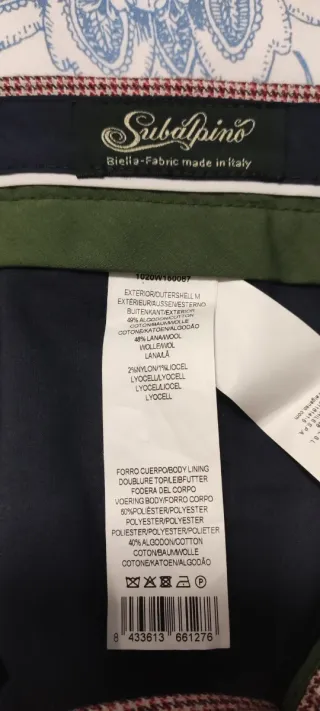 Pantalón El Ganso T46 Rojo y Negro