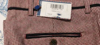 Pantalón El Ganso T46 Rojo y Negro