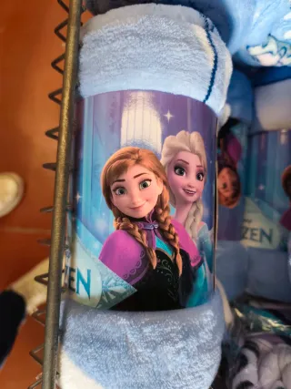 Manta infantil Sonic, Minnie,kuromy,Frozen,patrull