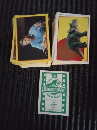 333 Cromos Jurassic Park ref 187