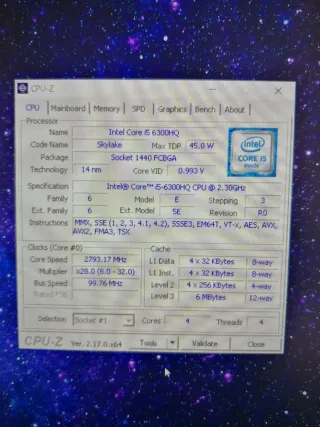 Portátil HP Omen i5 16GB GTX 950