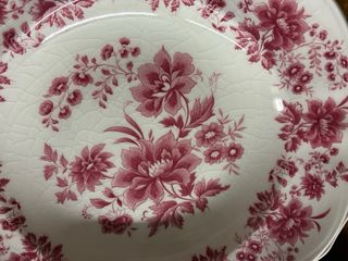 Vajilla San Claudio Pink Bouquet. Precio a tratar.