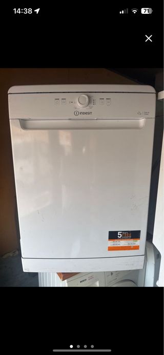 Lavavajillas Indesit Blanco