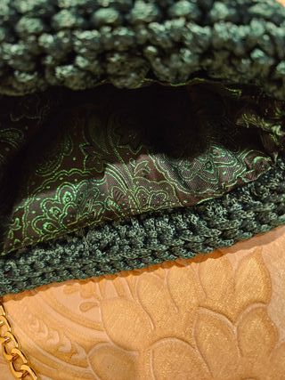 Borsa uncinetto fatta a mano