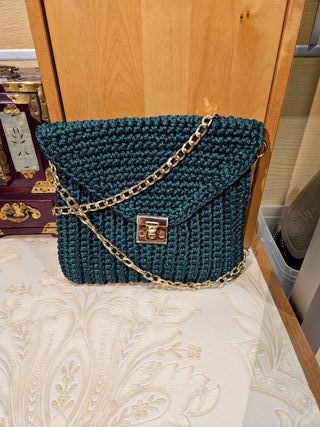 Borsa uncinetto fatta a mano