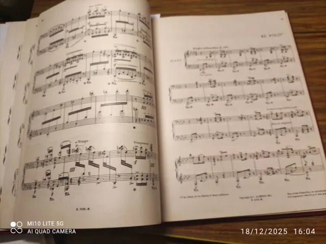 Partituras I. Albéniz